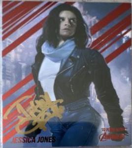 Jessica Jones  [Red Foil Artist Auto] #36