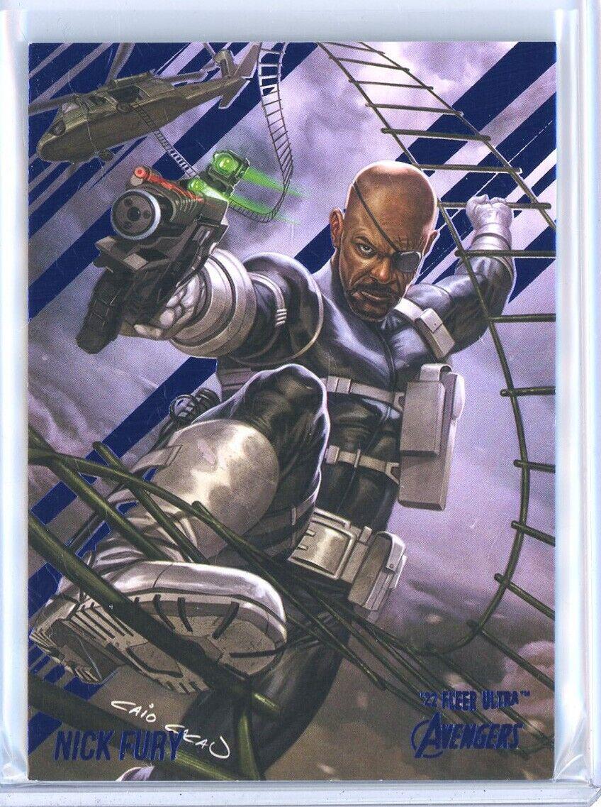 Nick Fury [Blue Foil] #49