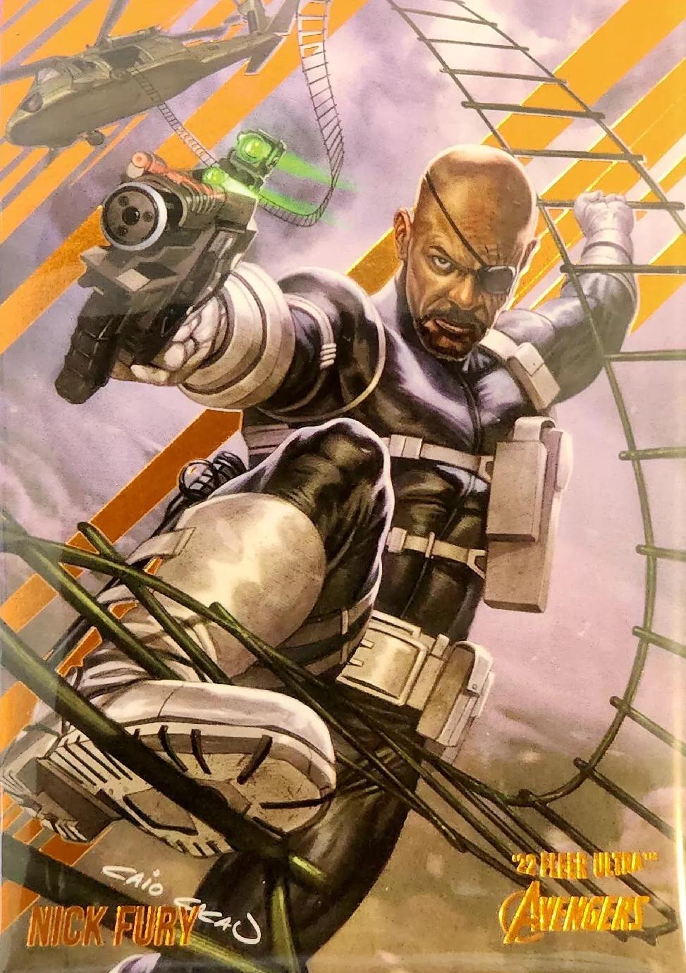 Nick Fury [Orange Foil] #49