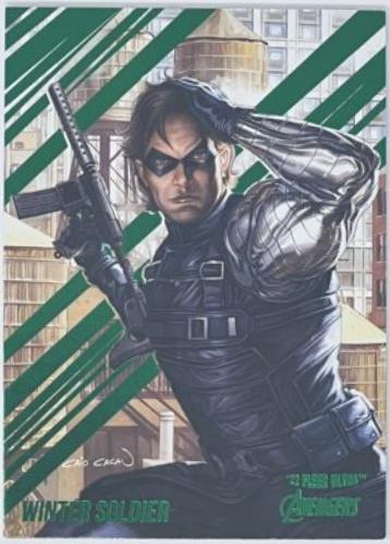 Winter Soldier [Green Foil] #88