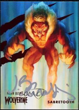 Sabretooth [Red Foil Artist Autograph] #4