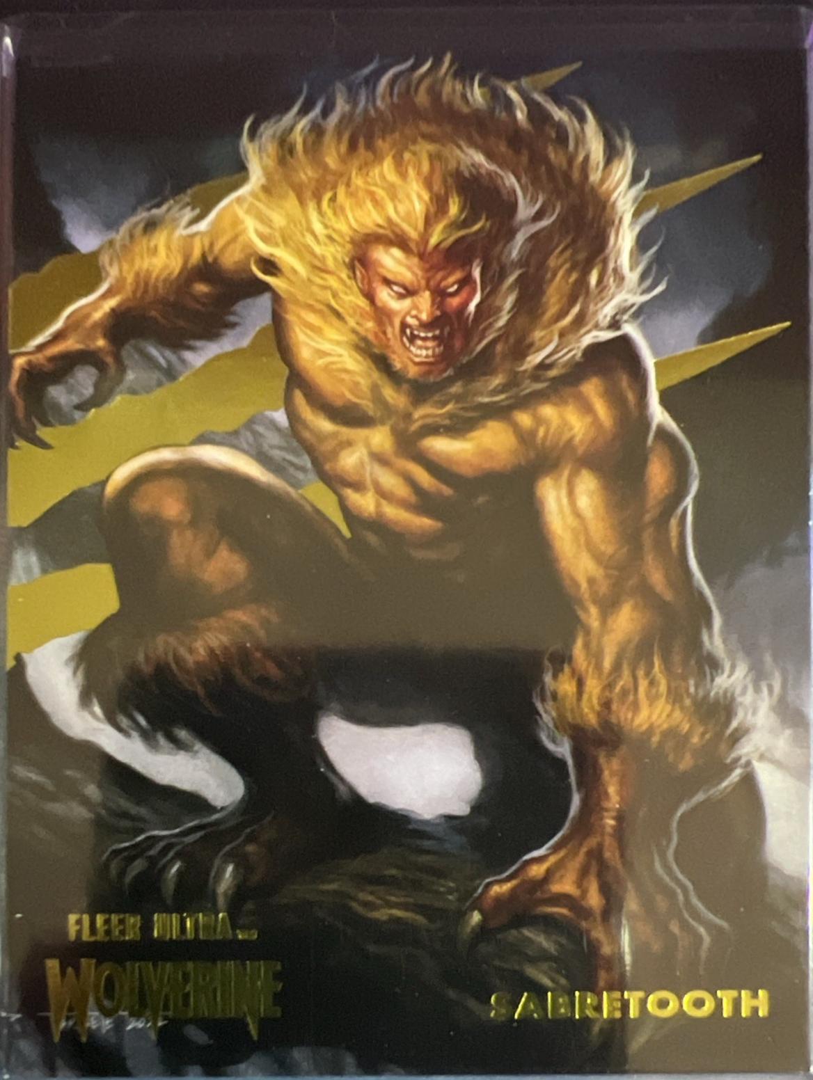 Sabretooth [Yellow Foil] #81