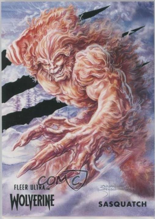 Sasquatch [Green Foil] #9