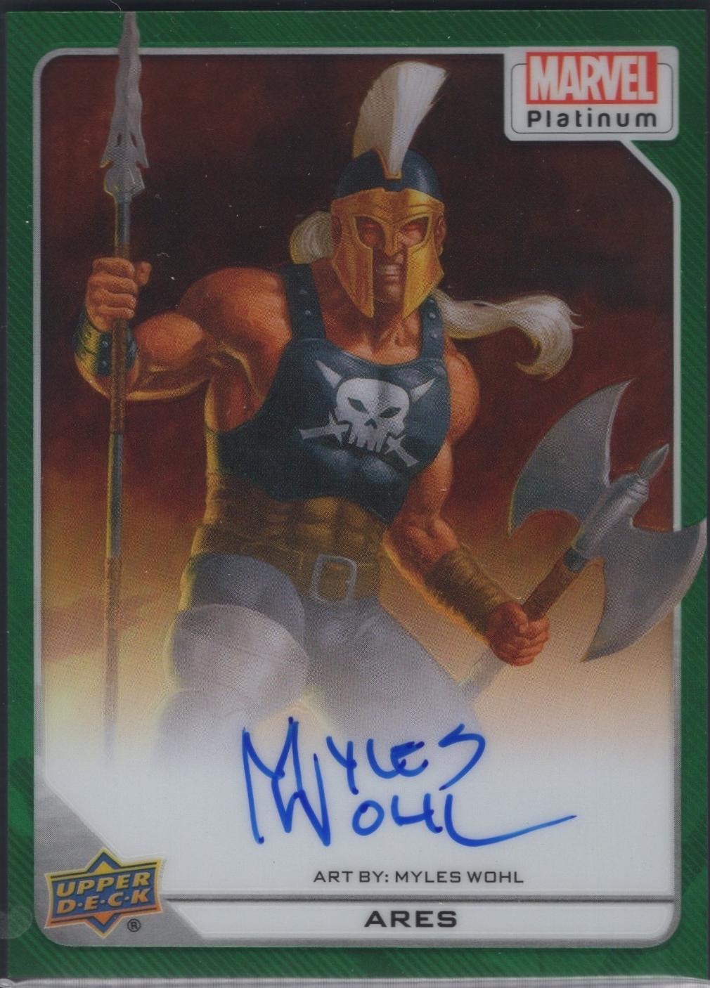 Ares [Autograph Green Rainbow] #22