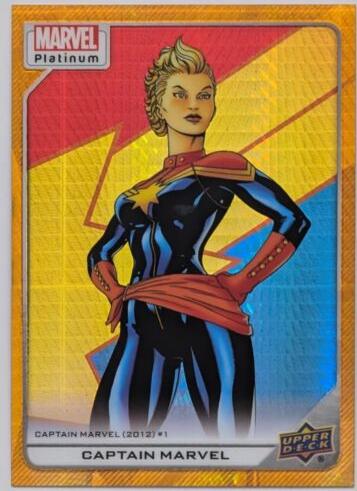 Captain Marvel [Amber Crystals] #148