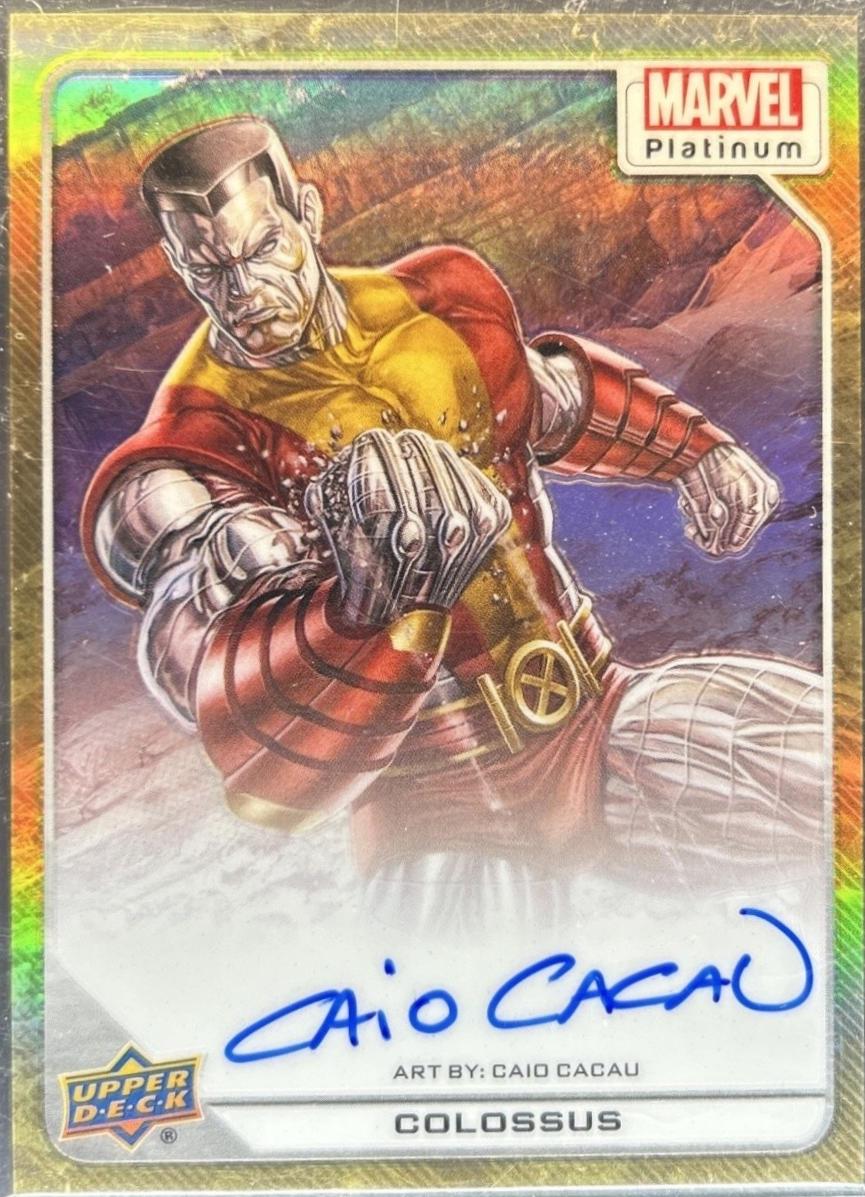 Colossus [Autograph Gold Rainbow] #64