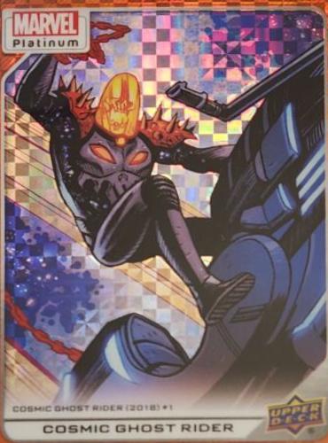 Cosmic Ghost Rider [Orange Checkers] #126