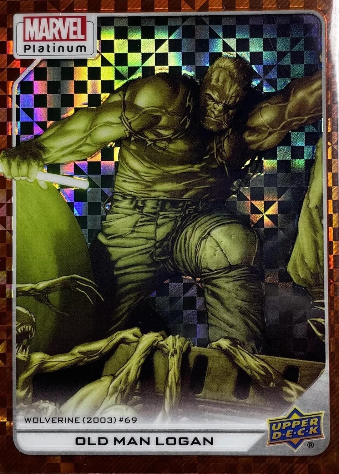 Old Man Logan [Orange Checkers] #172