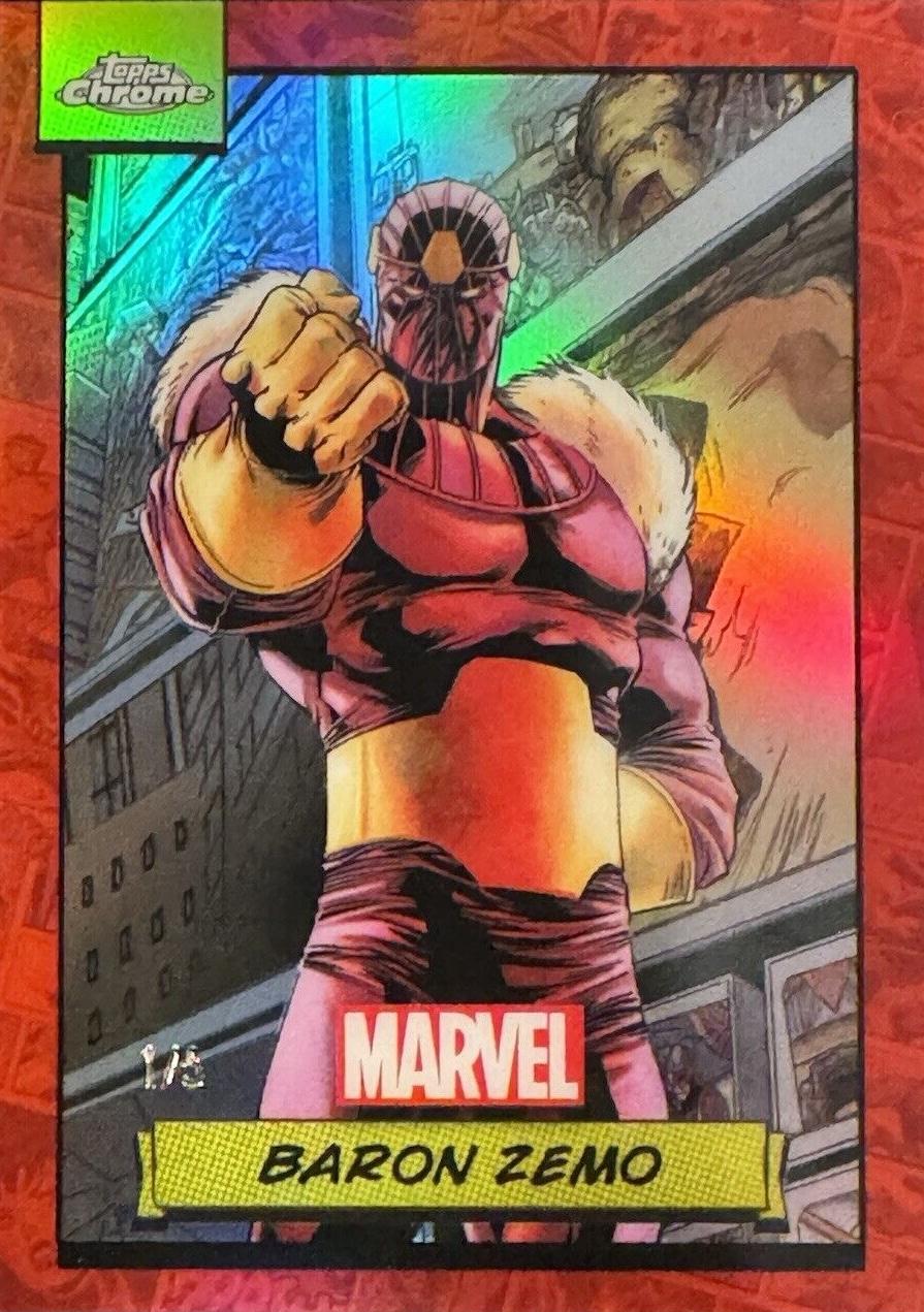 Baron Zemo [Red Refractor] #38