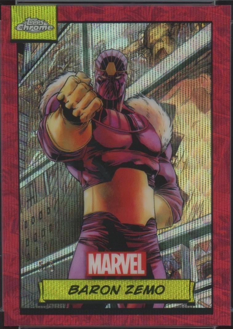 Baron Zemo [Red Wave] #38