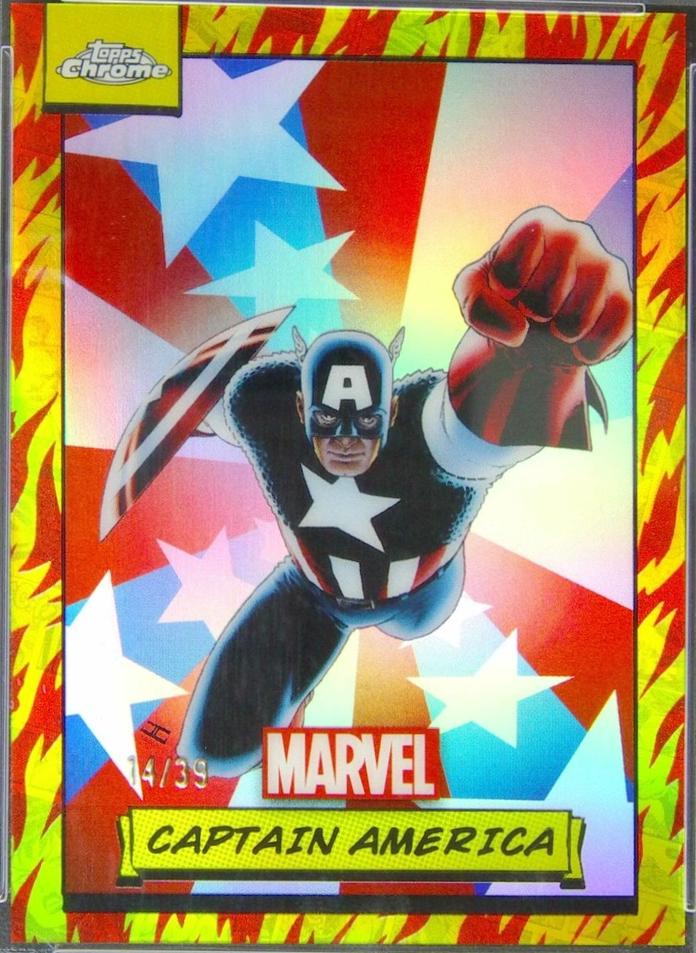 Captain America [Human Torch Refractor] #92