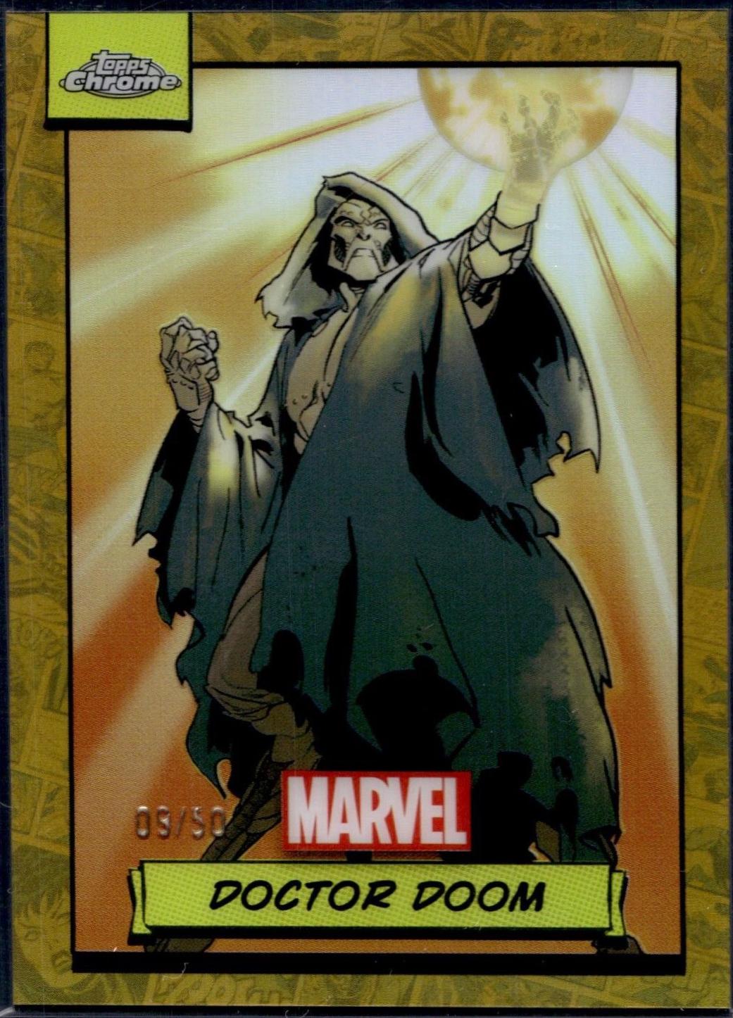 Doctor Doom [Gold Refractor] #61