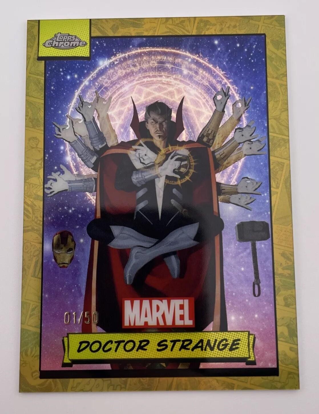 Doctor Strange [Gold Refractor] #87