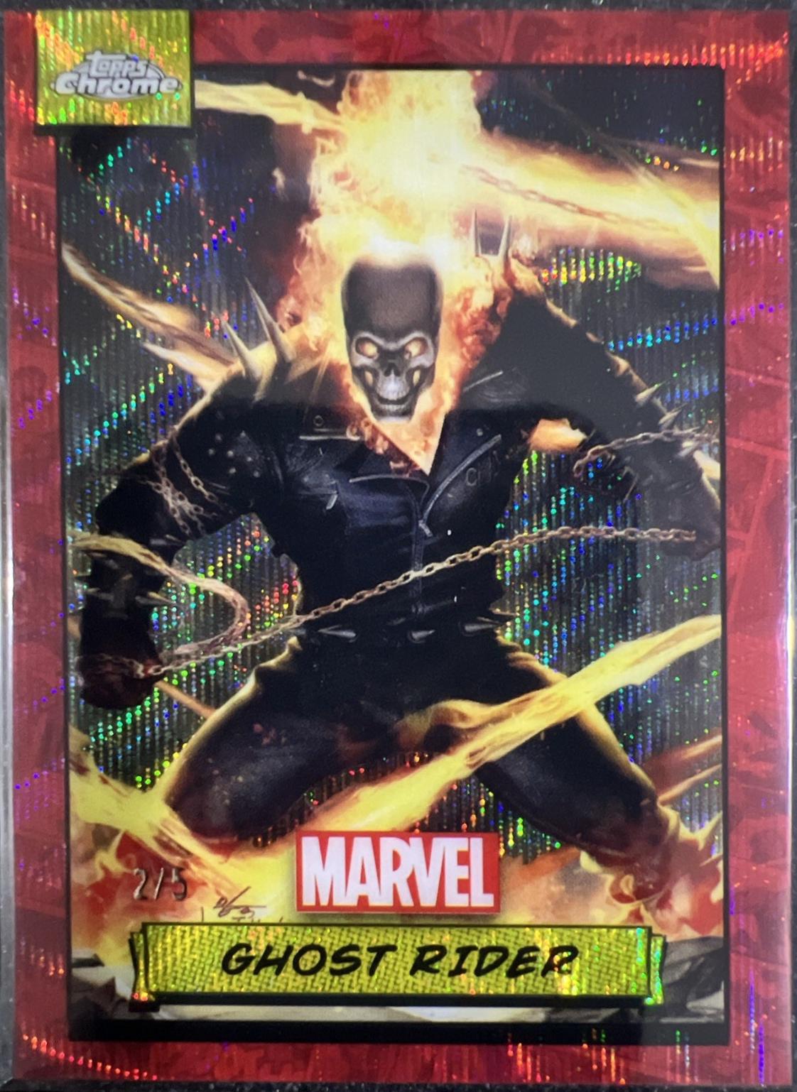 Ghost Rider [Red Refractor] #90