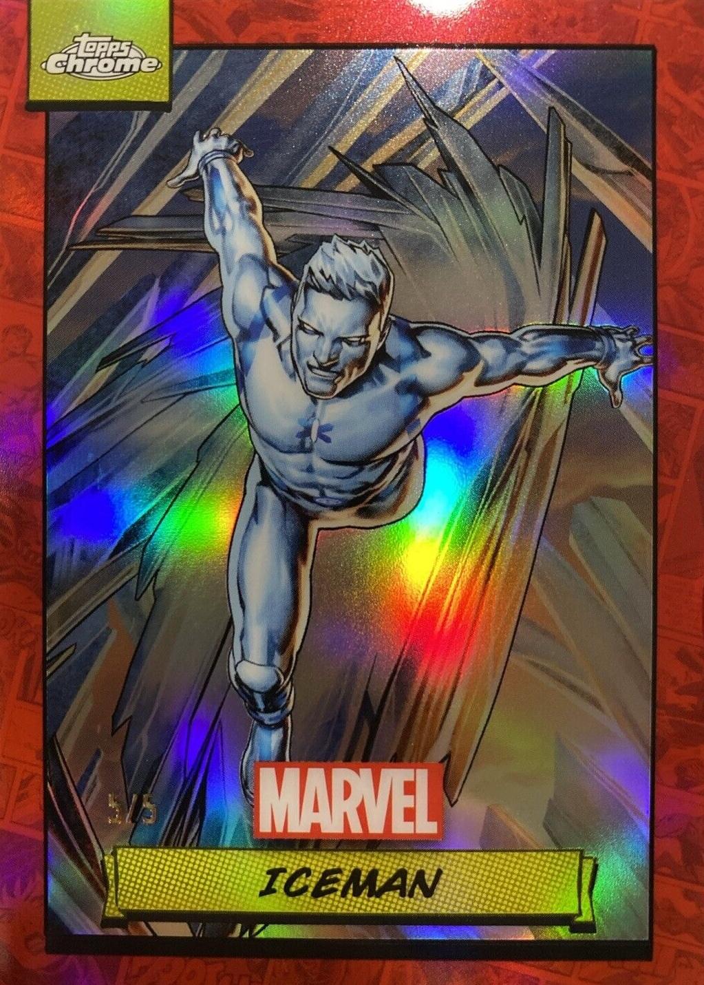 Iceman [Red Refractor] #84