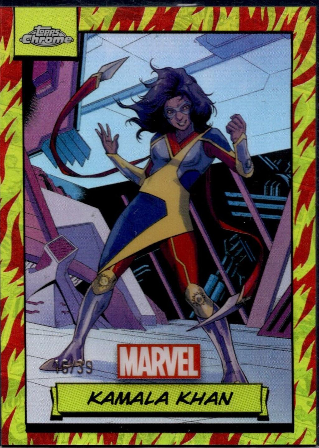 Kamala Khan [Human Torch Refractor] #45