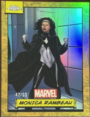 Monica Rambeau [Gold Refractor] #145