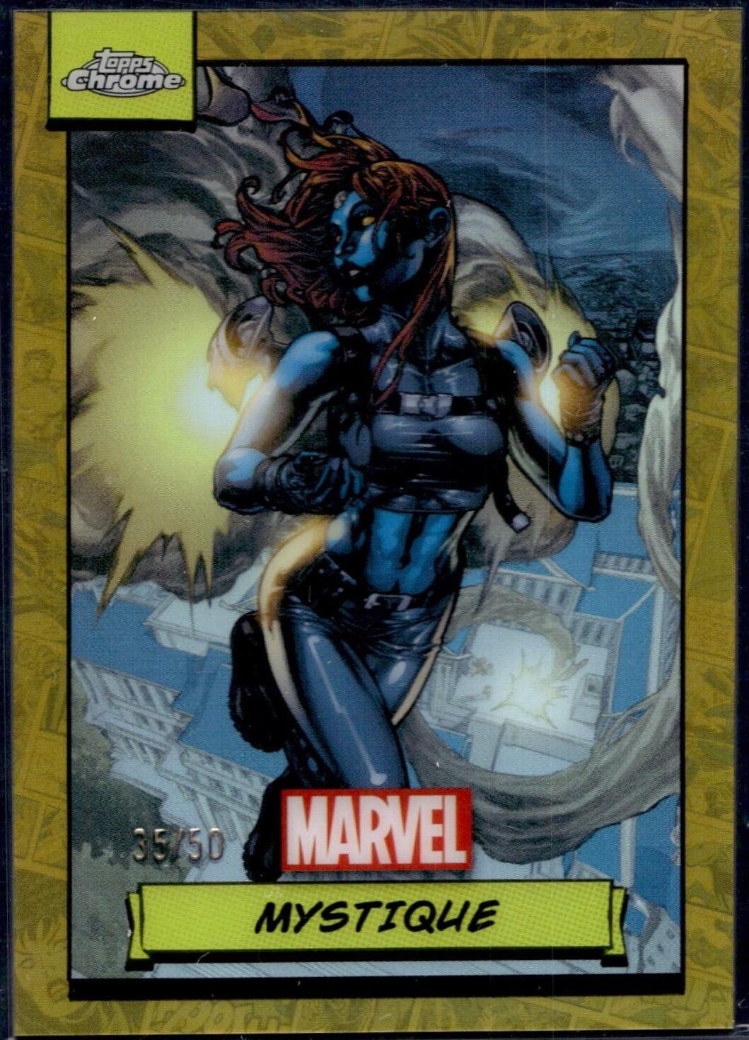 Mystique [Gold Refractor] #117
