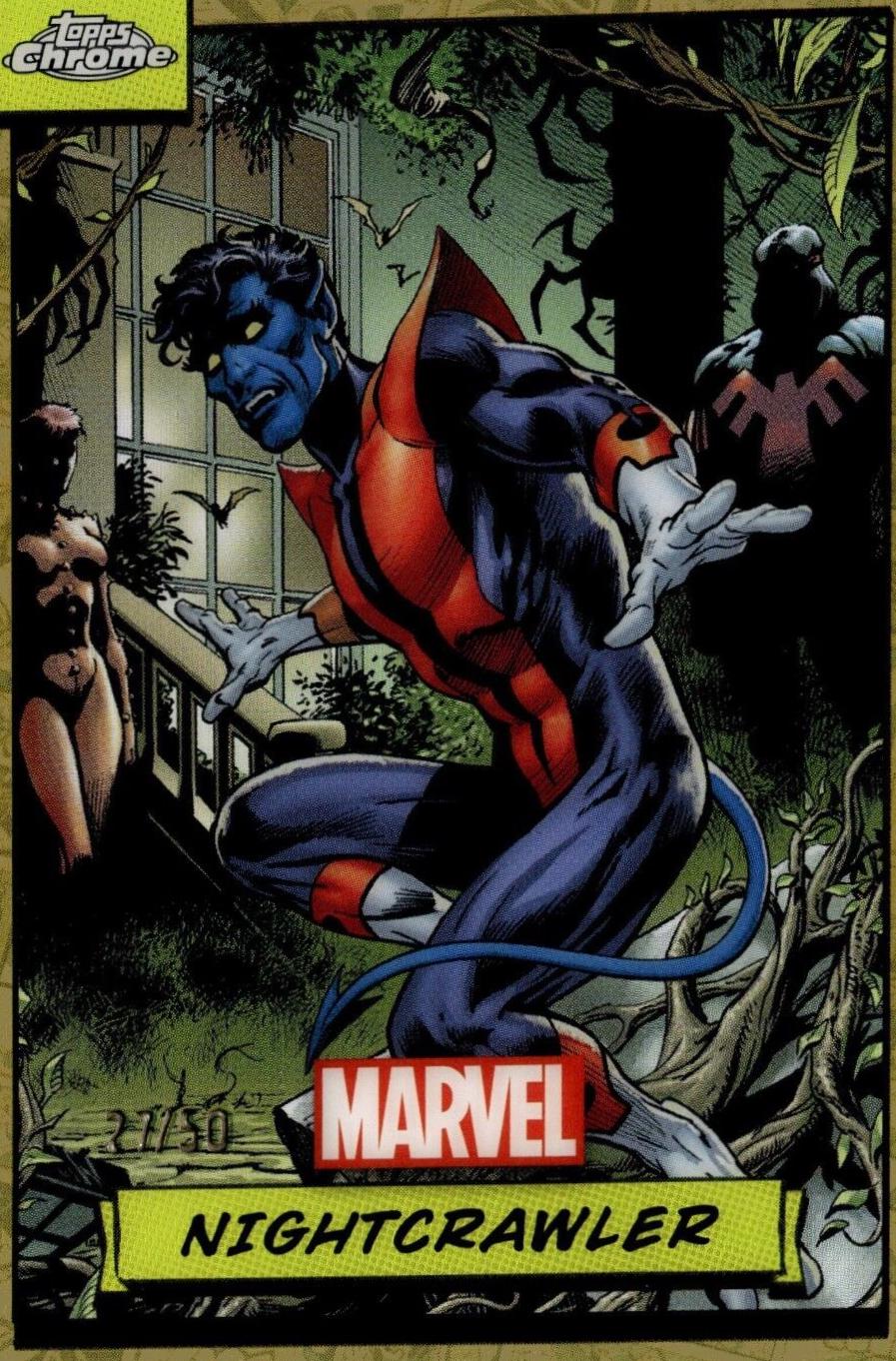 Nightcrawler [Gold Refractor] #83