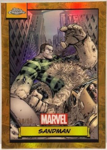 Sandman [Gold Refractor] #144