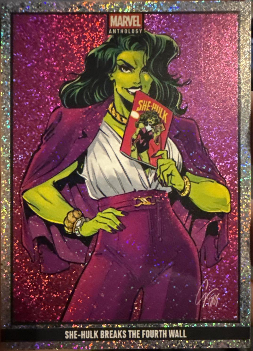 She-Hulk Breaks the Fourth Wall [Holo Stardust] #35