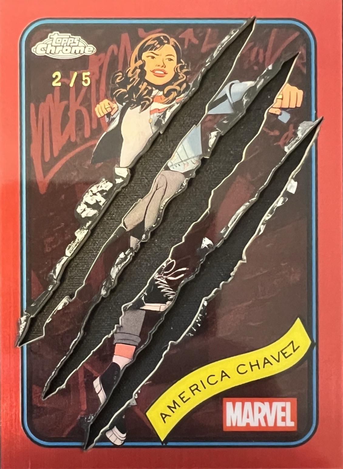 America Chavez [Red Clawed] #153