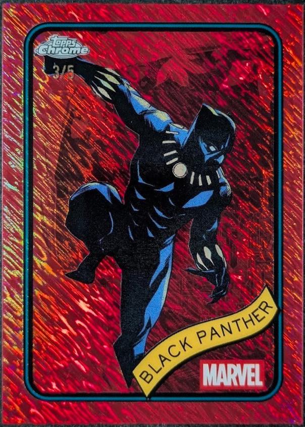 Black Panther [Red Shimmer] #136