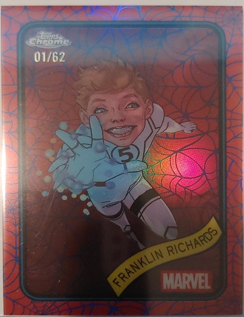 Franklin Richards [Blue Red Web] #56