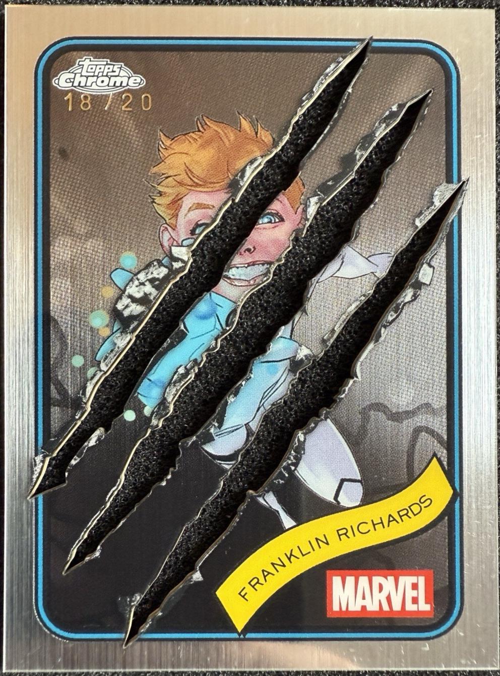 Franklin Richards [Clawed Stainless Steel Clawed] #56