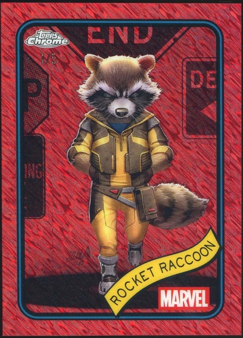 Rocket Raccoon [Red Shimmer] #120