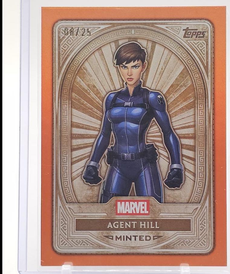 Agent Hill [Orange Foil Bronze] #35