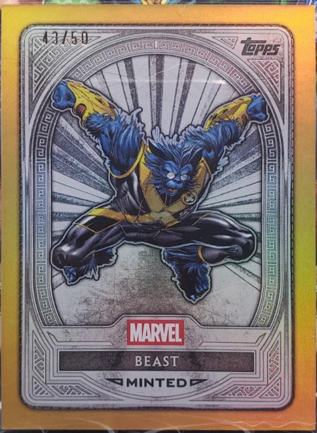 Beast [Gold Foil Silver] #51