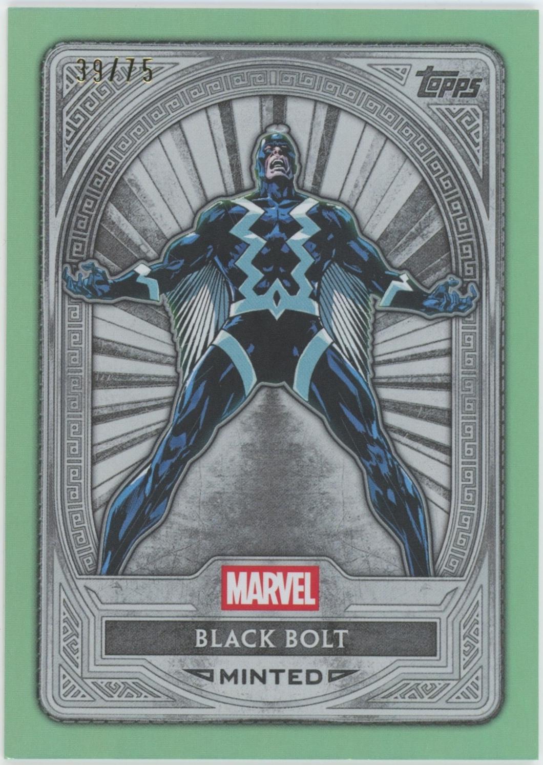 Black Bolt [Green Mint Foil Silver] #67