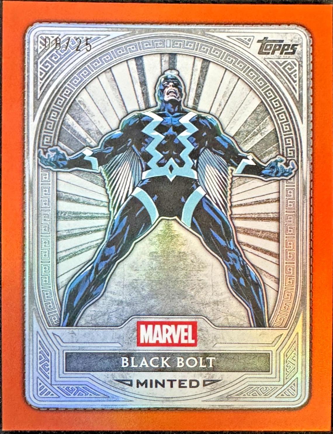 Black Bolt [Orange Foil Silver] #67