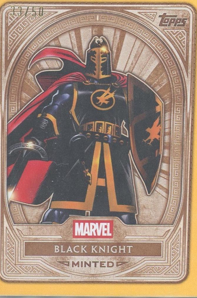 Black Knight [Gold Foil Bronze] #25