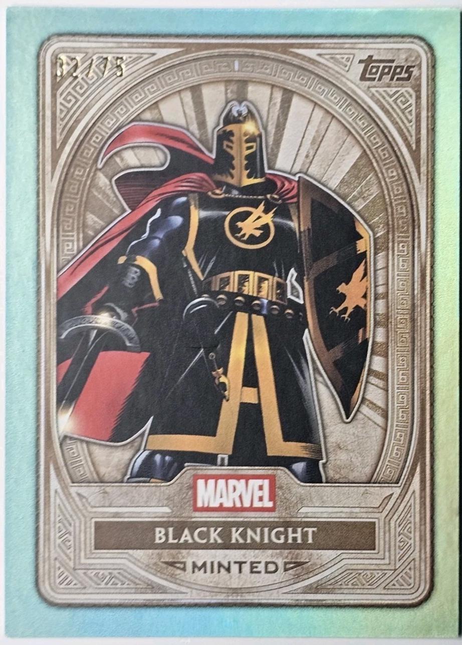 Black Knight [Green Mint Foil Bronze] #25