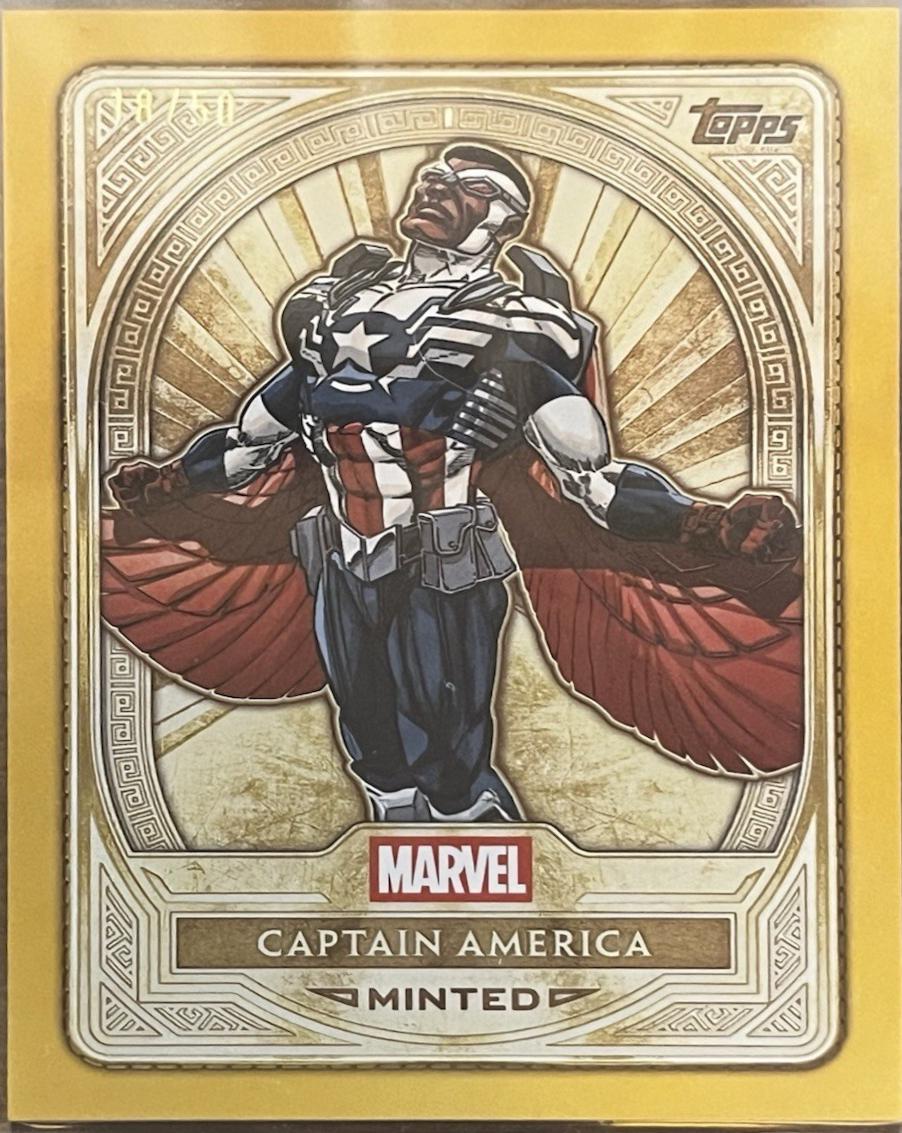 Captain America [Gold Foil] #89