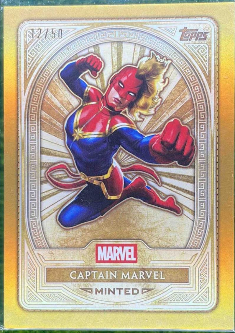 Captain Marvel [Gold Foil] #81