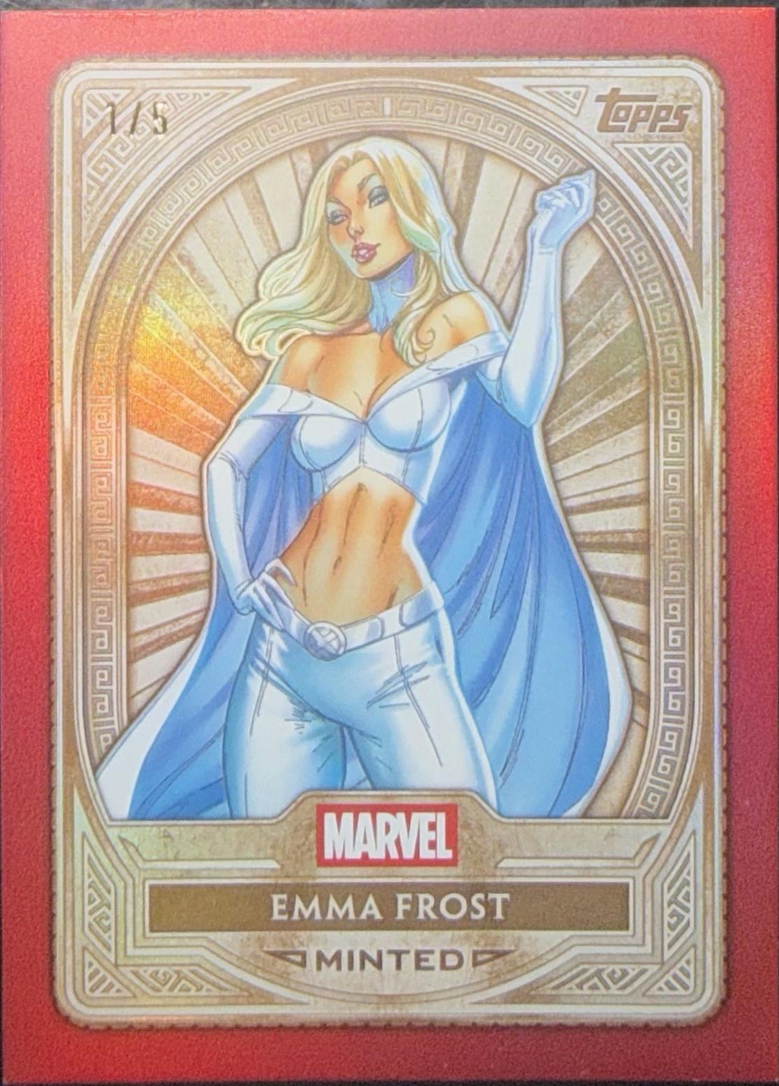 Emma Frost [Red Foil Bronze] #16