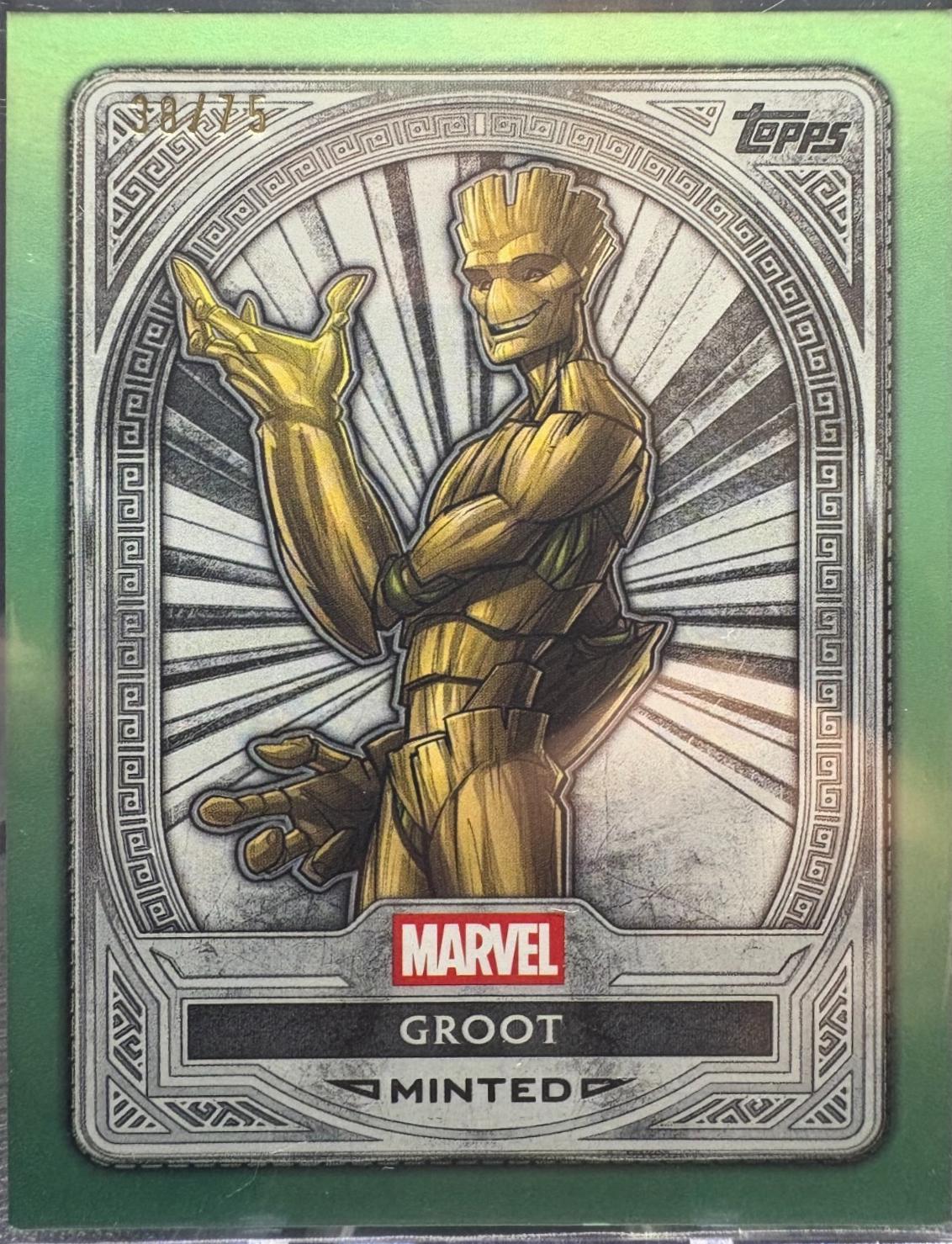 Groot [Green Mint Foil Silver] #68