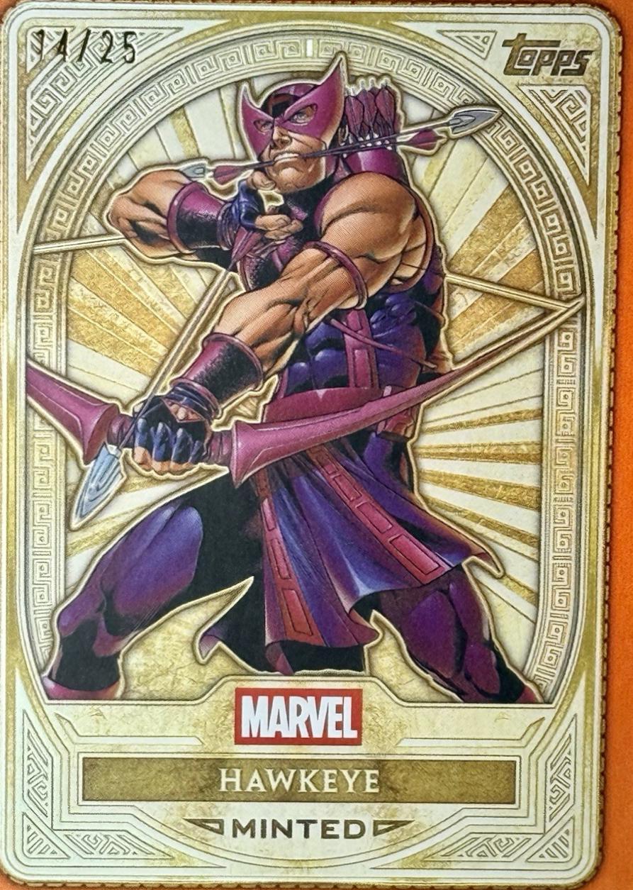Hawkeye [Orange Foil] #94