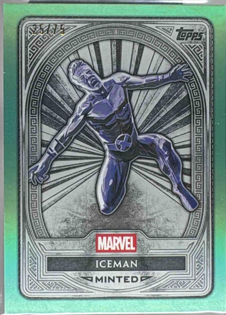 Iceman [Green Mint Foil Silver] #70