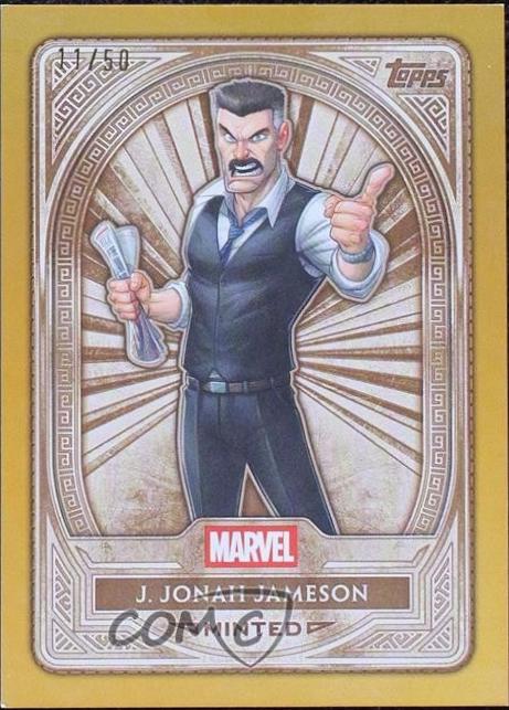 J. Jonah Jameson [Gold Foil Bronze] #43