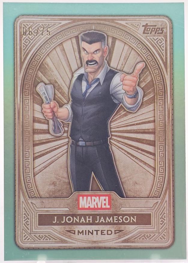 J. Jonah Jameson [Green Mint Foil Bronze] #43