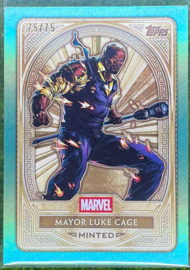 Mayor Luke Cage [Green Mint Foil] #82