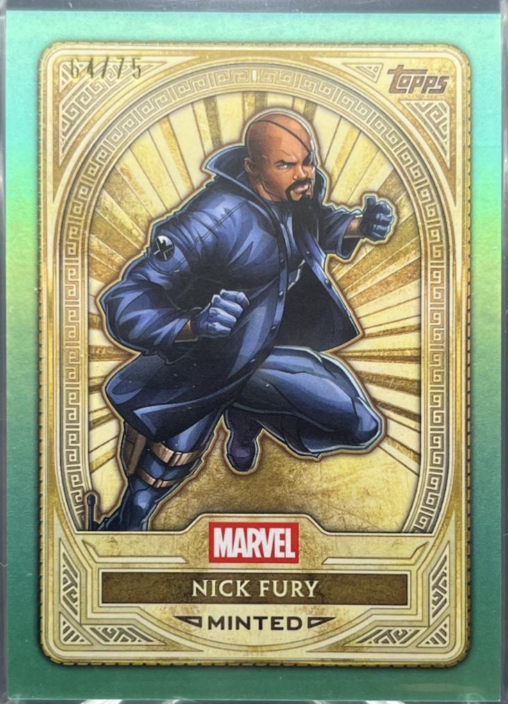 Nick Fury [Green Mint Foil] #76