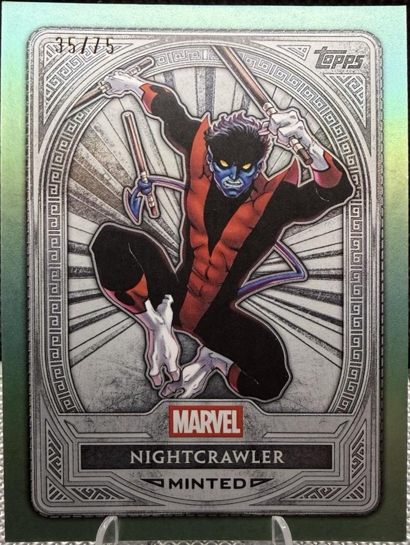 Nightcrawler [Green Mint Foil Silver] #58