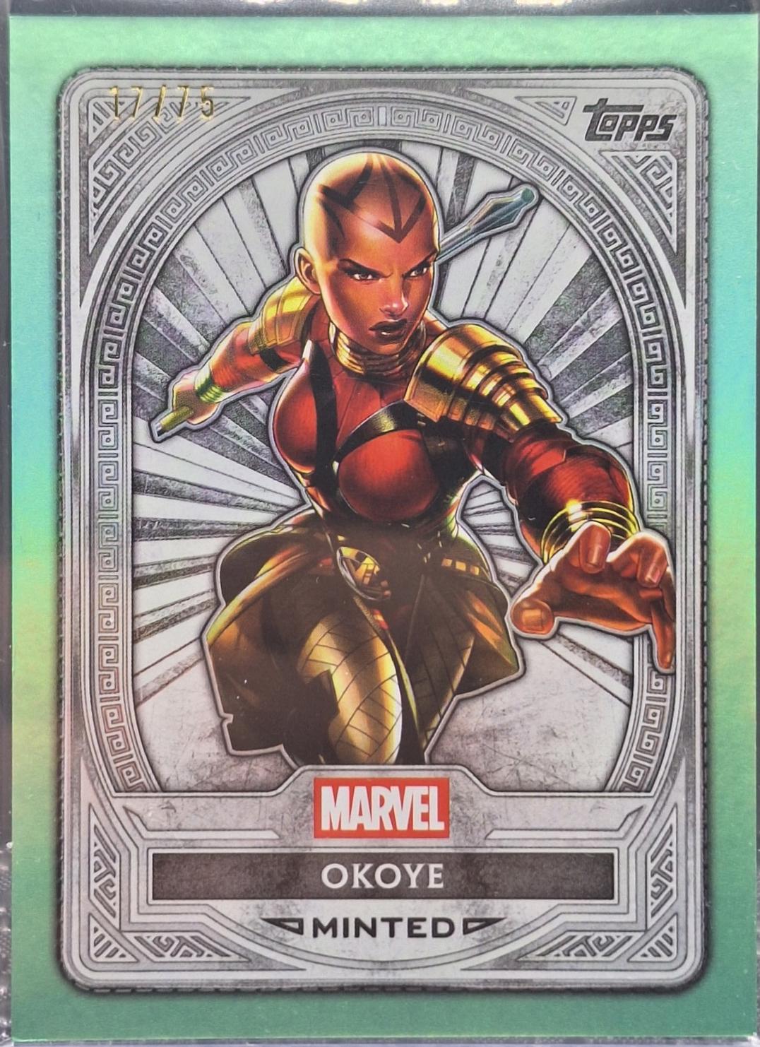 Okoye [Green Mint Foil Silver] #57