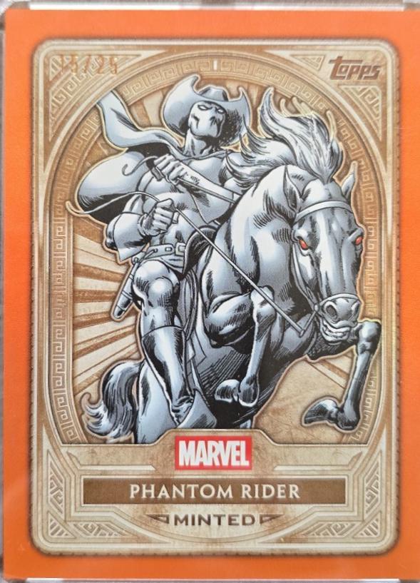 Phantom Rider [Orange Foil Bronze] #18