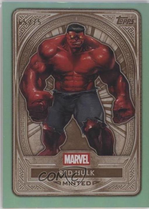 Red Hulk [Green Mint Foil Bronze] #6